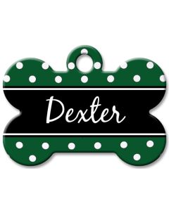 Designer Dog Name Id Tags Large Bone #033