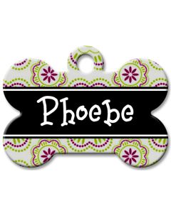 Designer Dog Name Id Tags Large Bone #041