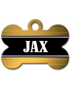 Designer Dog Name Id Tags Large Bone #056