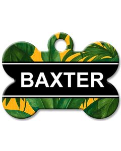 Designer Dog Name Id Tags Large Bone #064