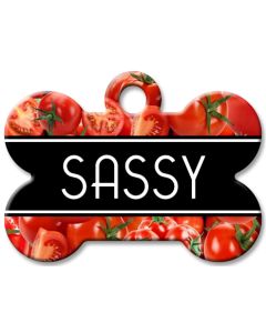 Designer Dog Name Id Tags Large Bone #065