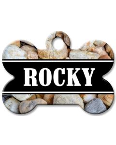 Designer Dog Name Id Tags Large Bone #070