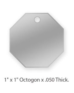 Stainless Steel SMALL OCTOGON Double-sided