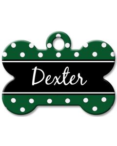 Designer Dog Name Id Tags Large Bone #033