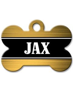 Designer Dog Name Id Tags Large Bone #056