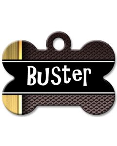 Designer Dog Name Id Tags Large Bone #057