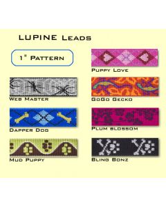 Lupine 1" wide * 6' long Padded Handle Dog Lead